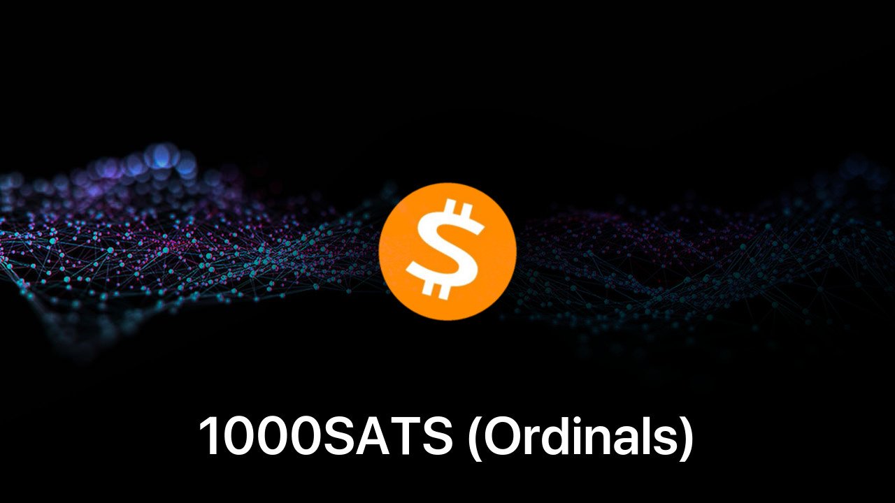 Where to buy 1000SATS (Ordinals) coin