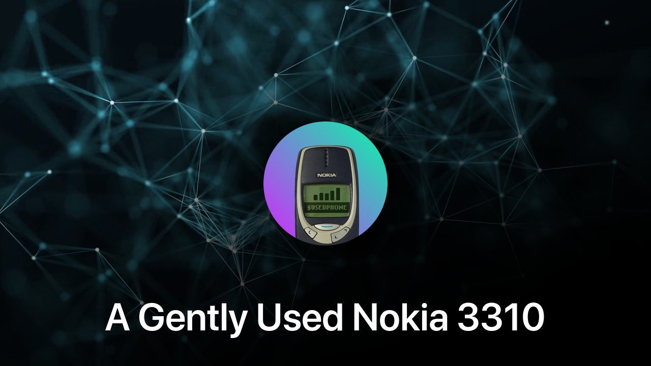 Where to buy A Gently Used Nokia 3310 coin