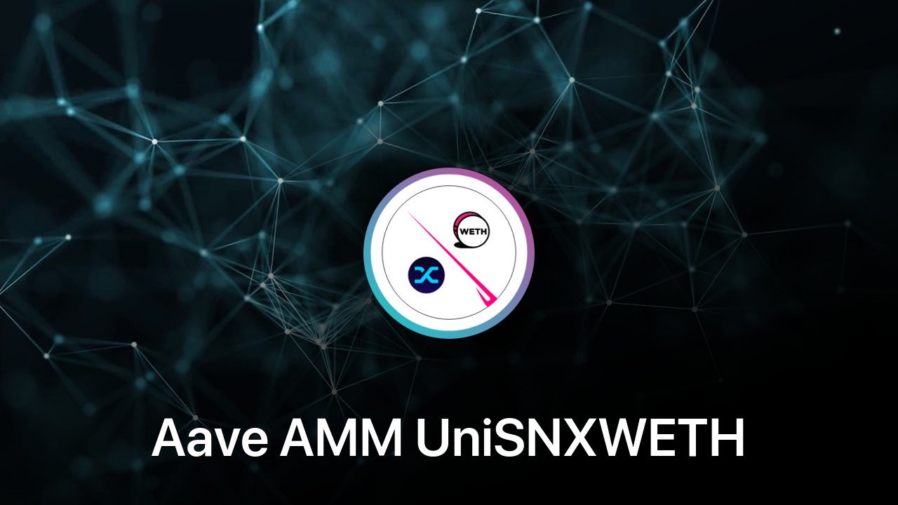 Where to buy Aave AMM UniSNXWETH coin