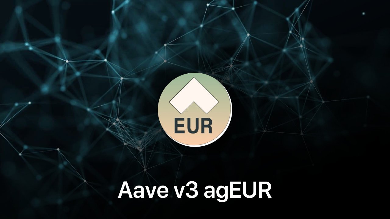 Where to buy Aave v3 agEUR coin