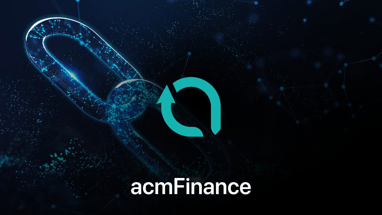 Where to buy acmFinance coin