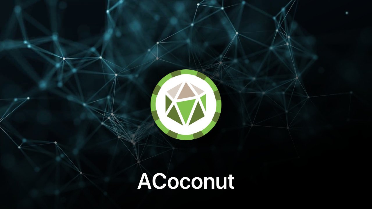 Where to buy ACoconut coin