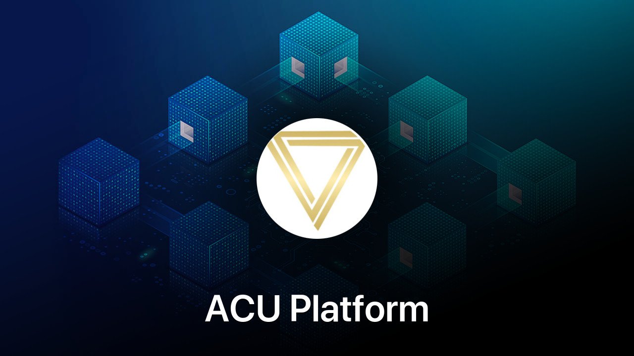 Where to buy ACU Platform coin