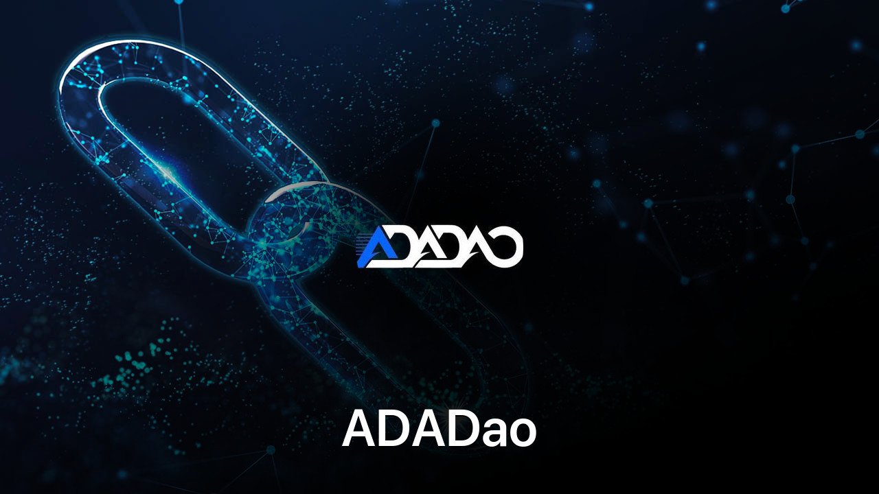 Where to buy ADADao coin