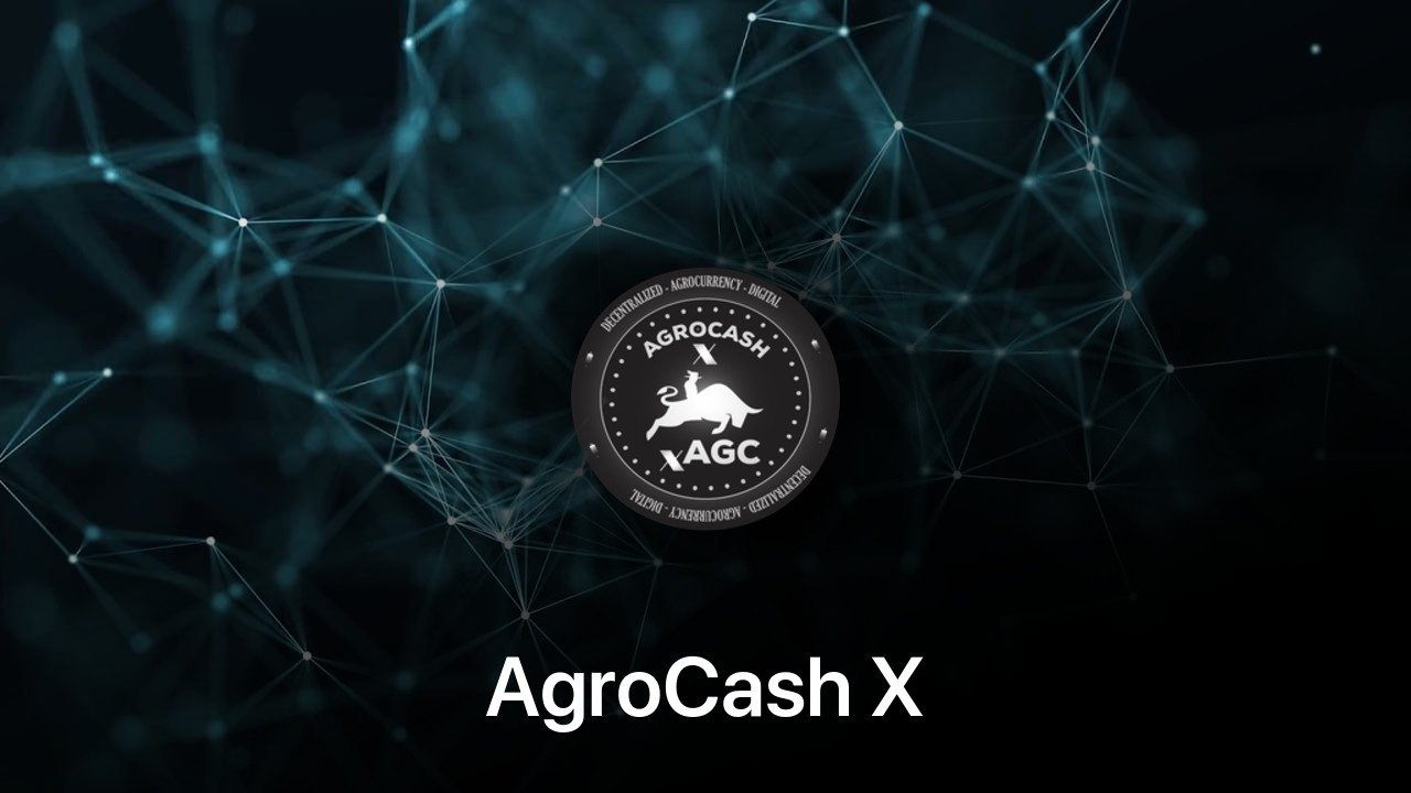 Where to buy AgroCash X coin