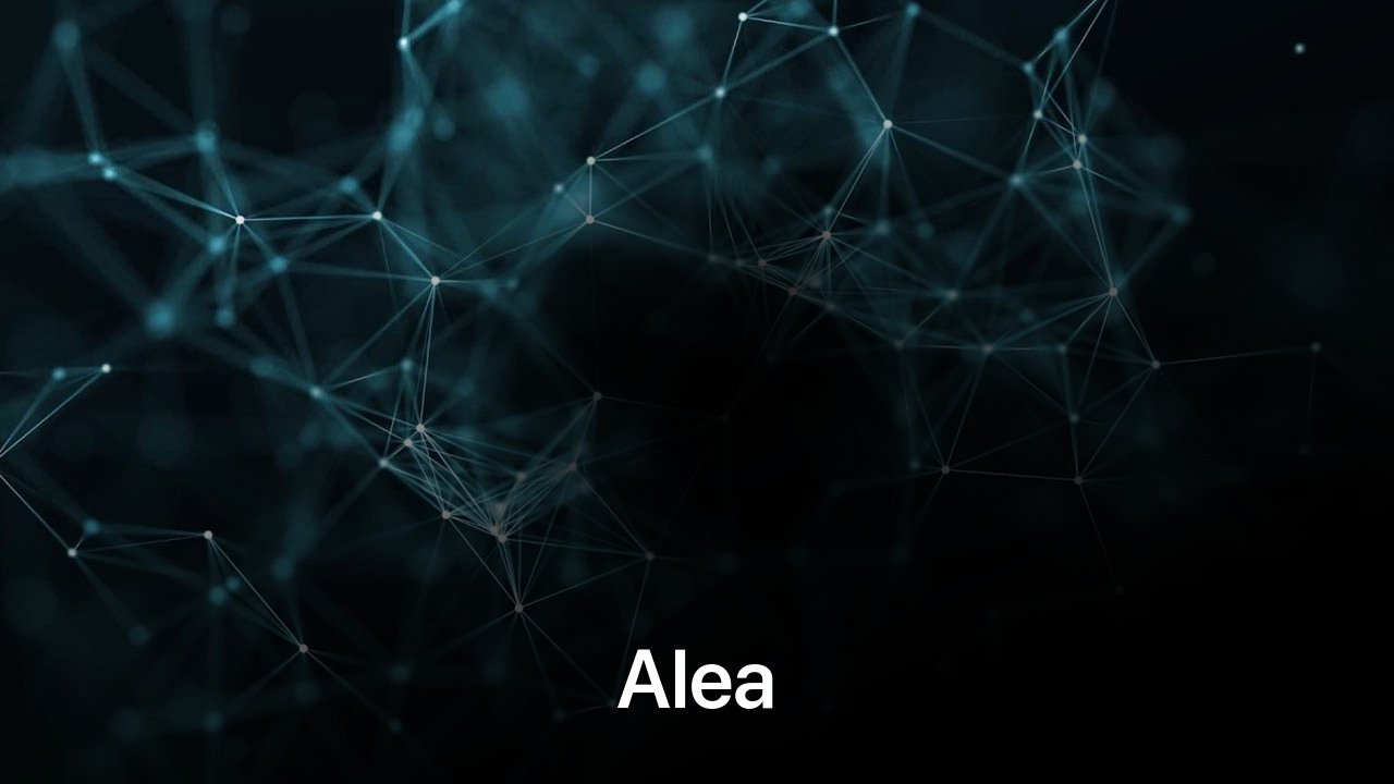 Where to buy Alea coin