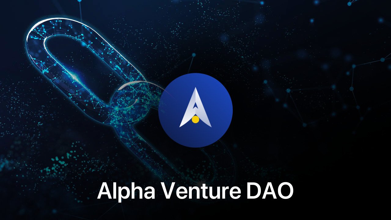 Where to buy Alpha Venture DAO coin