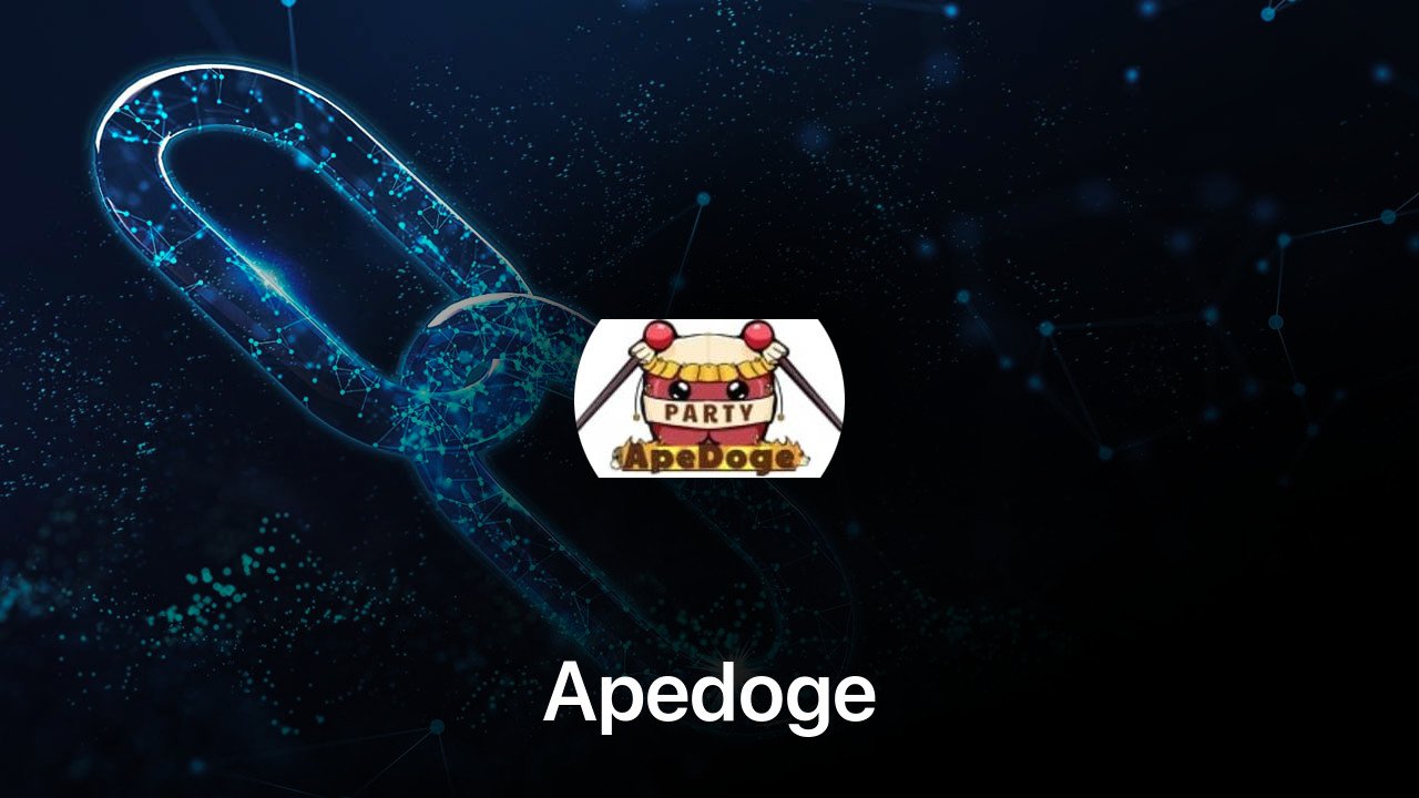 Where to buy Apedoge coin