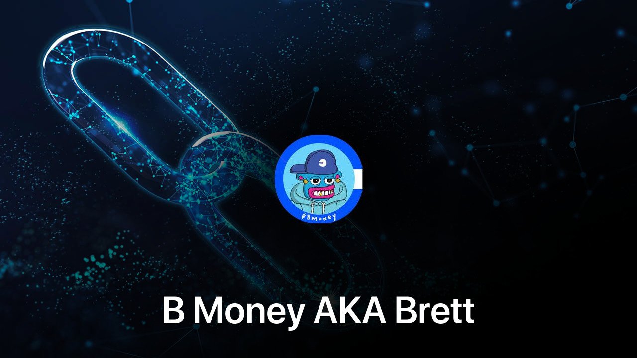 Where to buy B Money AKA Brett coin