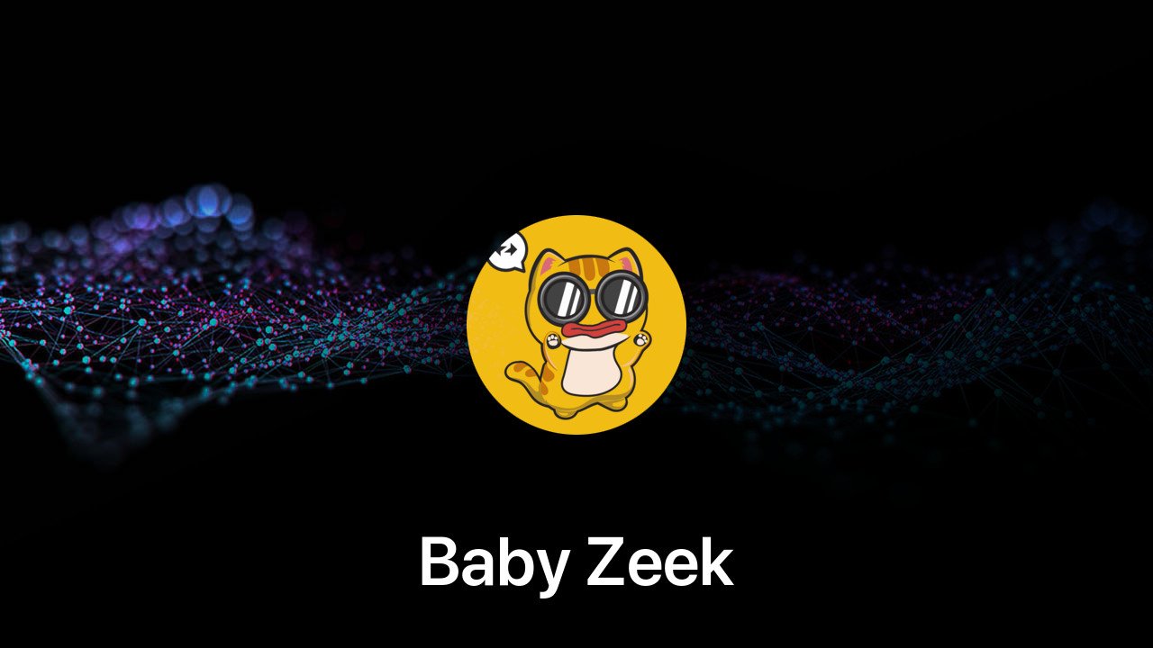 Where to buy Baby Zeek coin