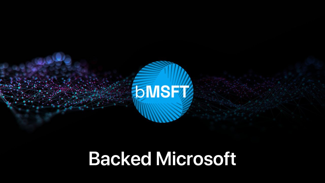 Where to buy Backed Microsoft coin