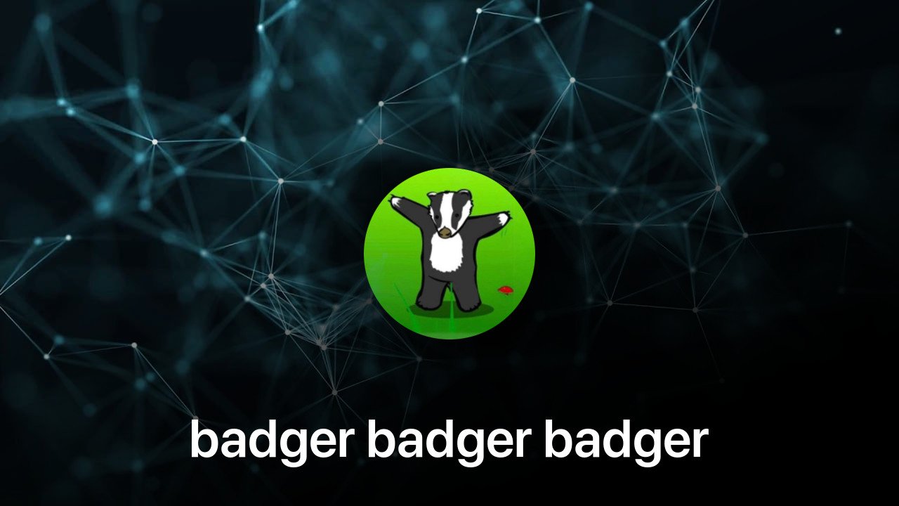 Where to buy badger badger badger coin