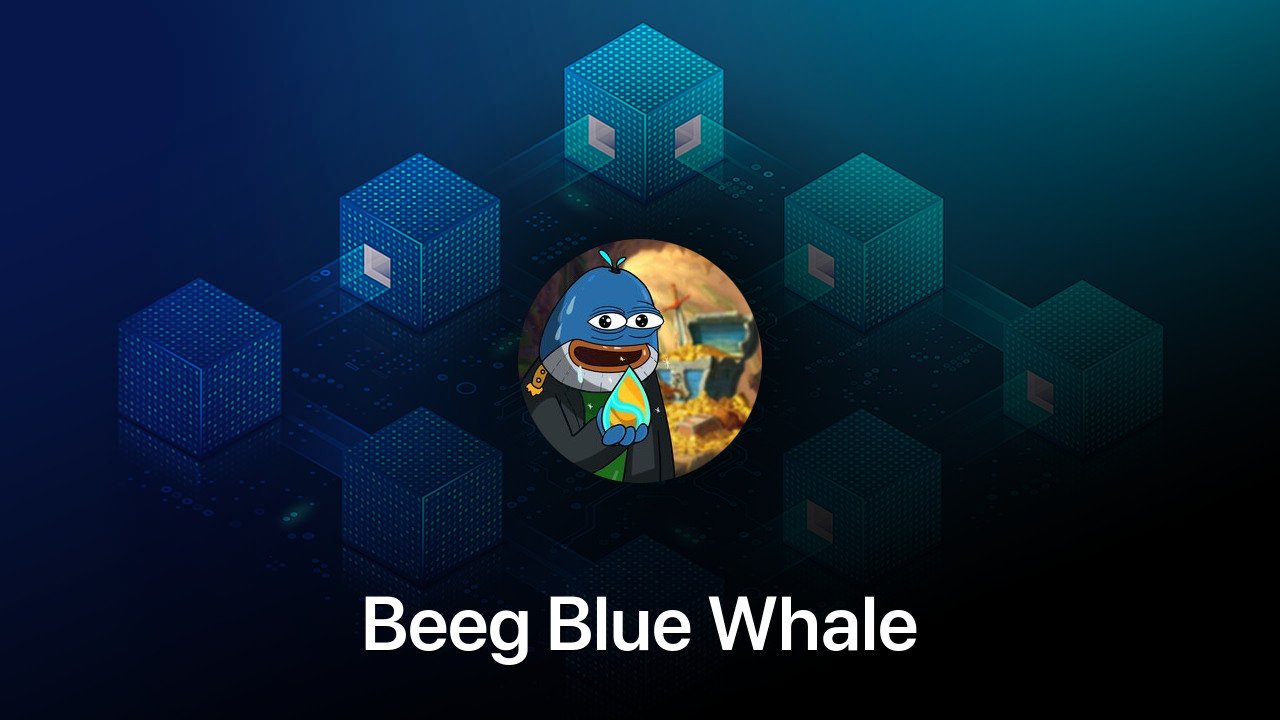 Where to buy Beeg Blue Whale coin