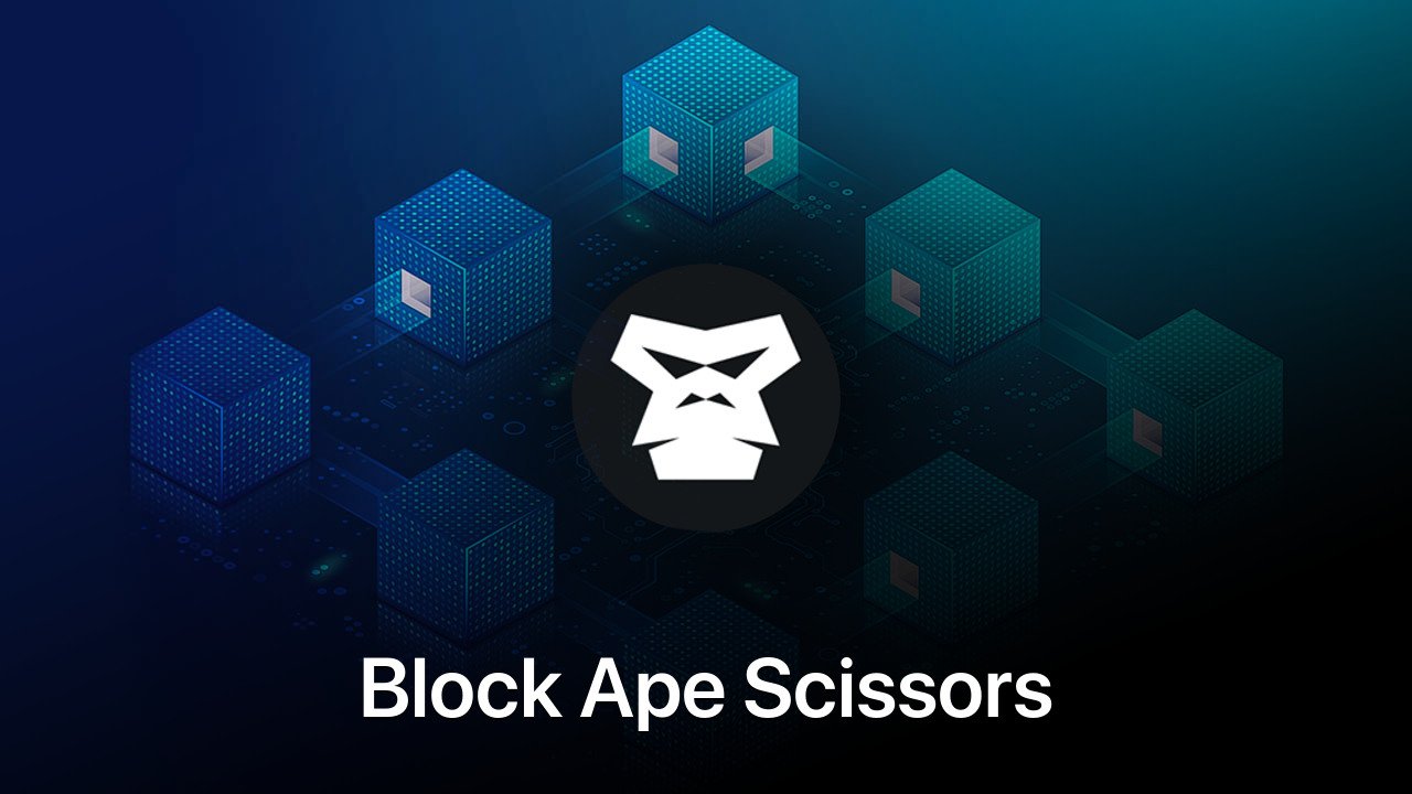 Where to buy Block Ape Scissors coin