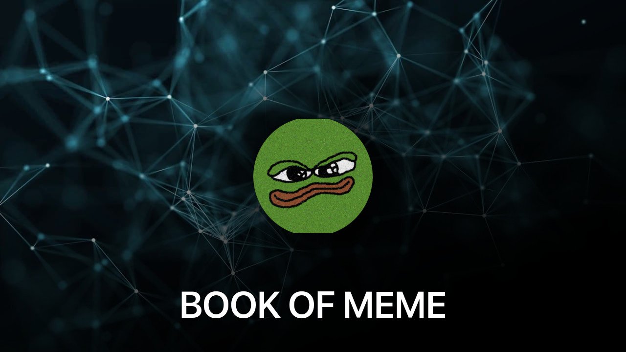 Where to buy BOOK OF MEME coin