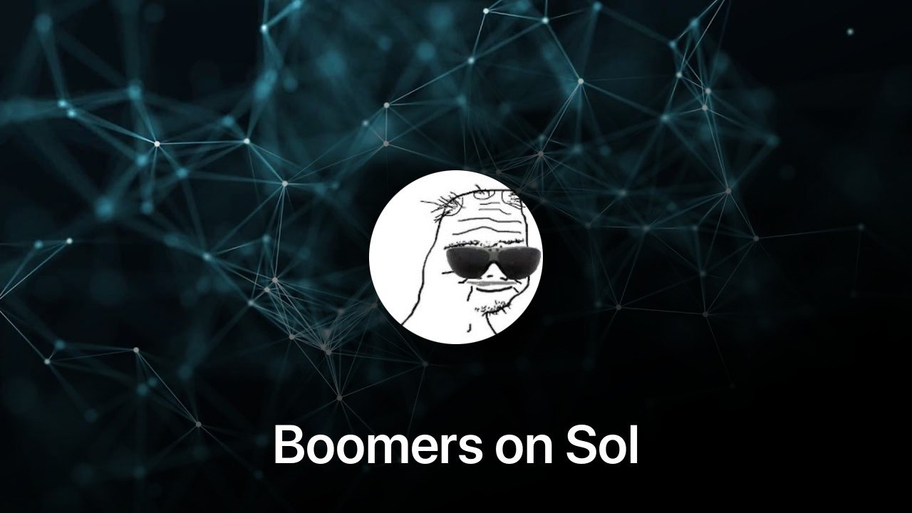 Where to buy Boomers on Sol coin