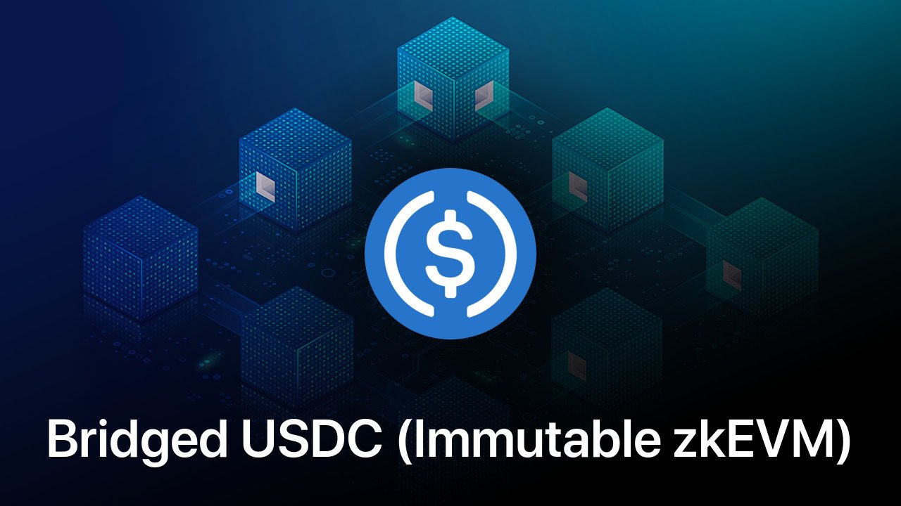 Where to buy Bridged USDC (Immutable zkEVM) coin