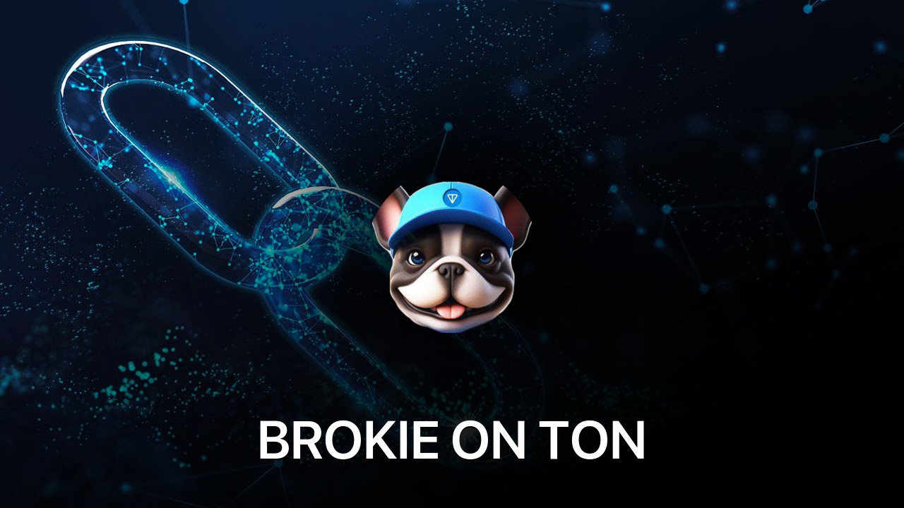 Where to buy BROKIE ON TON coin