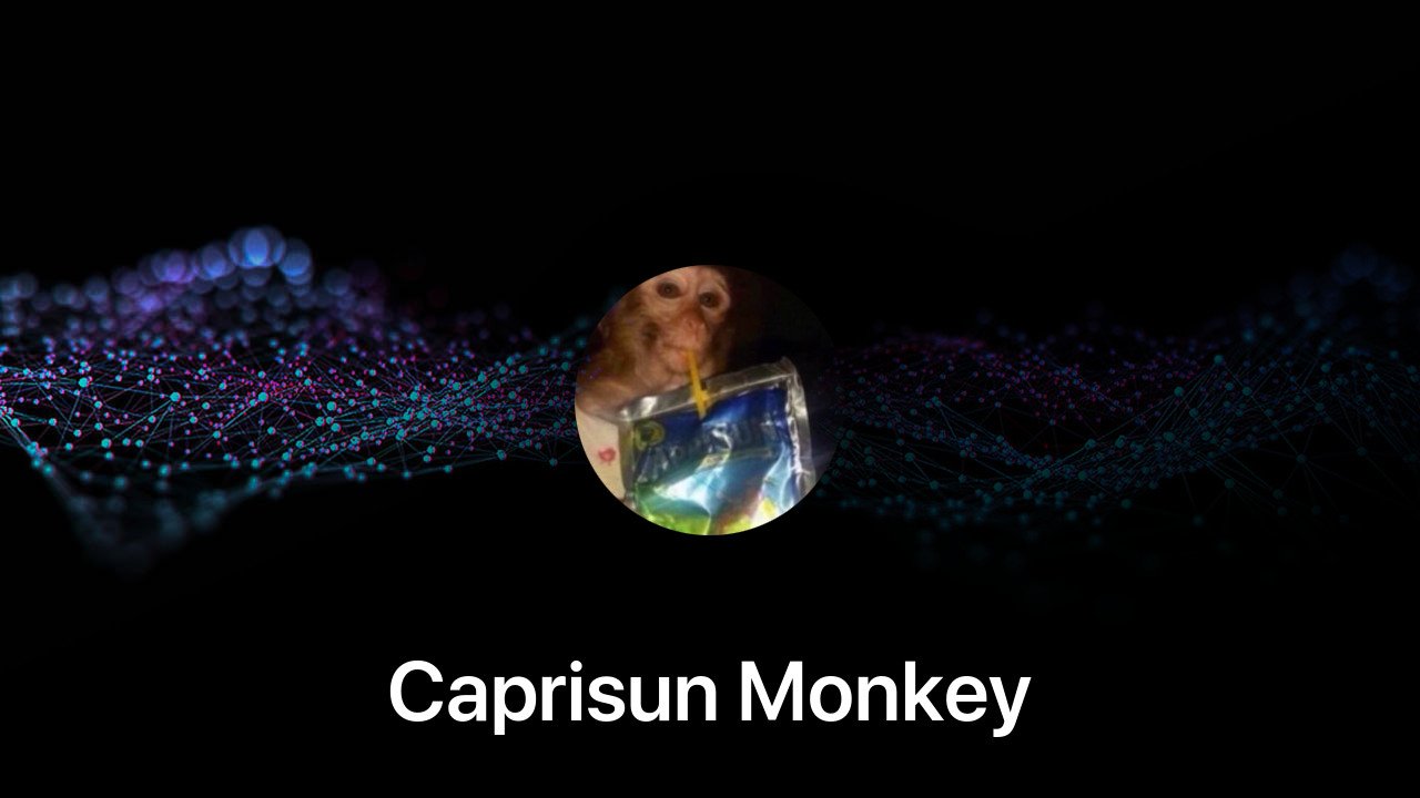 Where to buy Caprisun Monkey coin