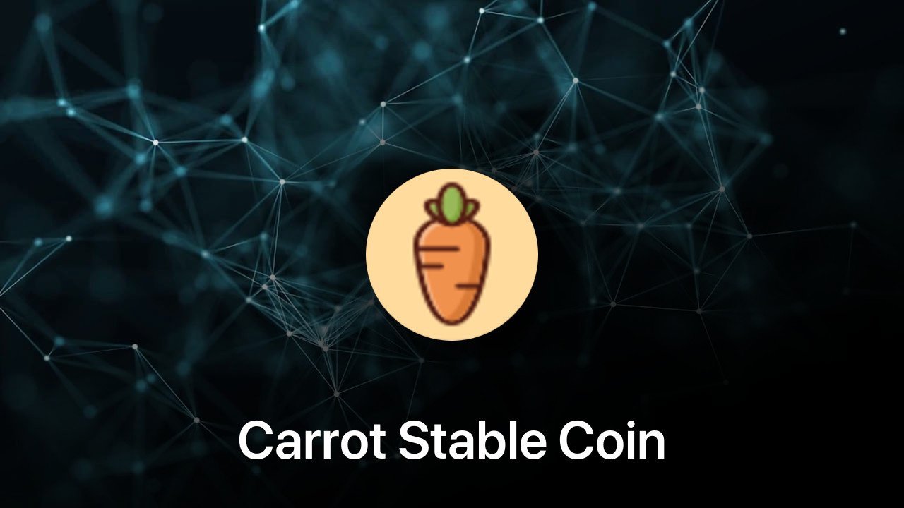 Where to buy Carrot Stable Coin coin