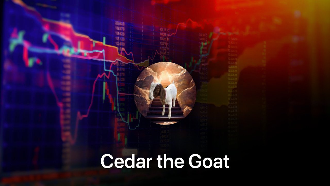 Where to buy Cedar the Goat coin