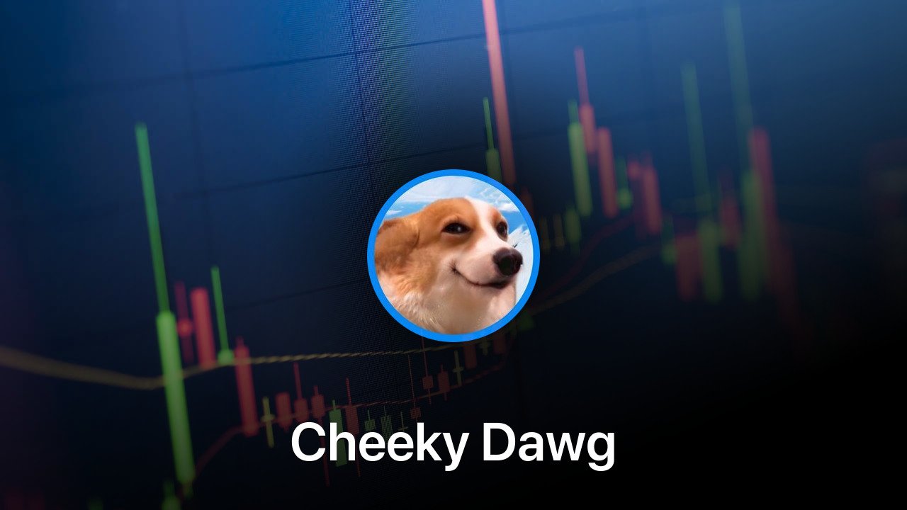 Where to buy Cheeky Dawg coin