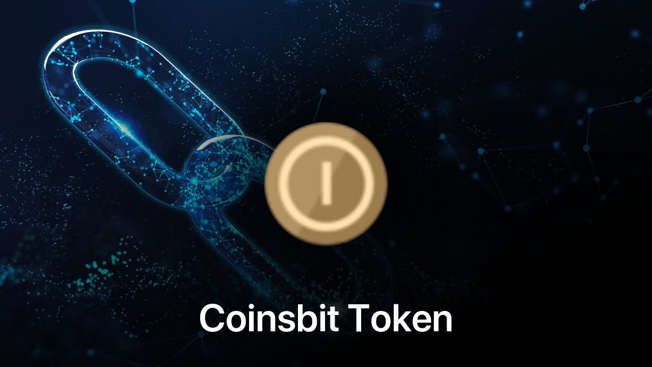 Where to buy Coinsbit Token coin