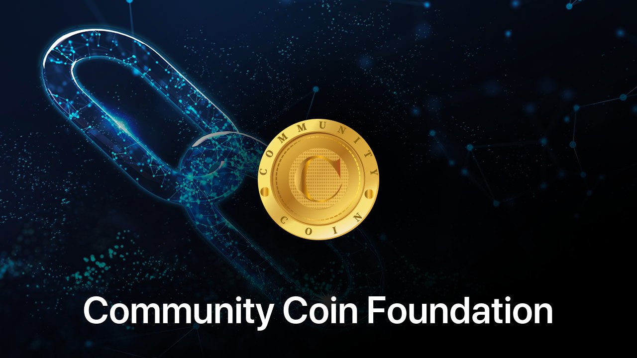 Where to buy Community Coin Foundation coin