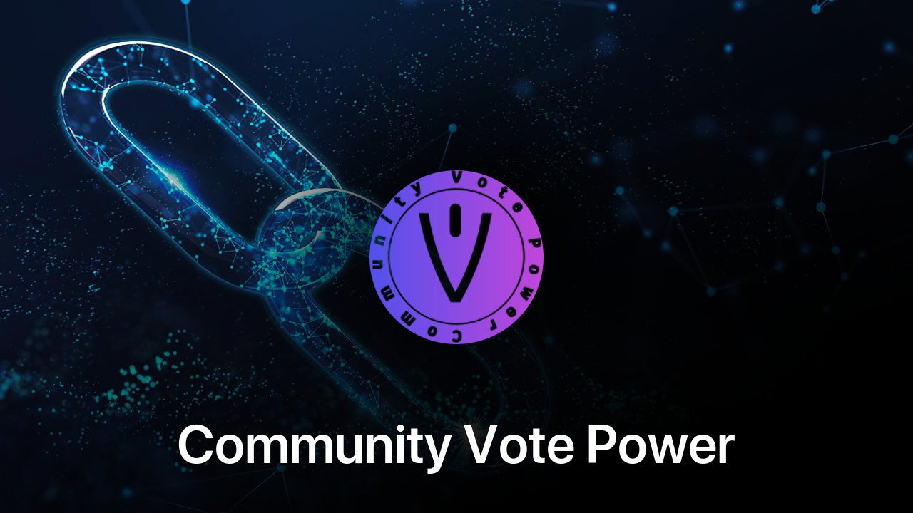 Where to buy Community Vote Power coin