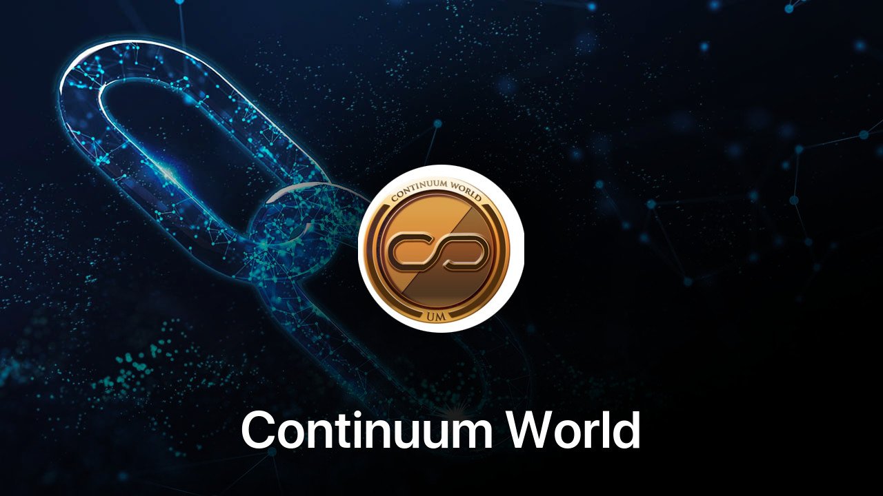 Where to buy Continuum World coin