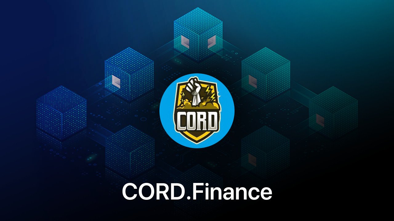 Where to buy CORD.Finance coin