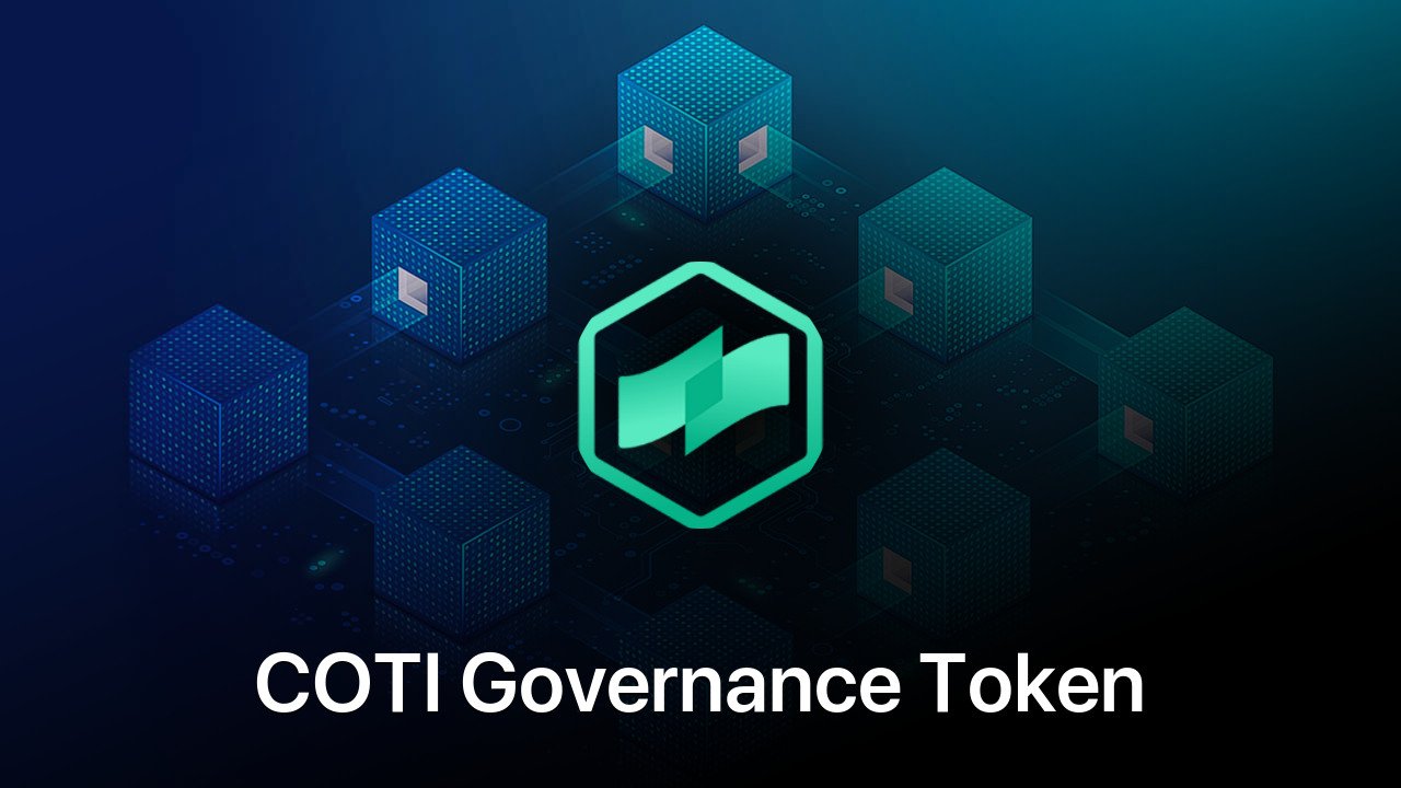 Where to buy COTI Governance Token coin