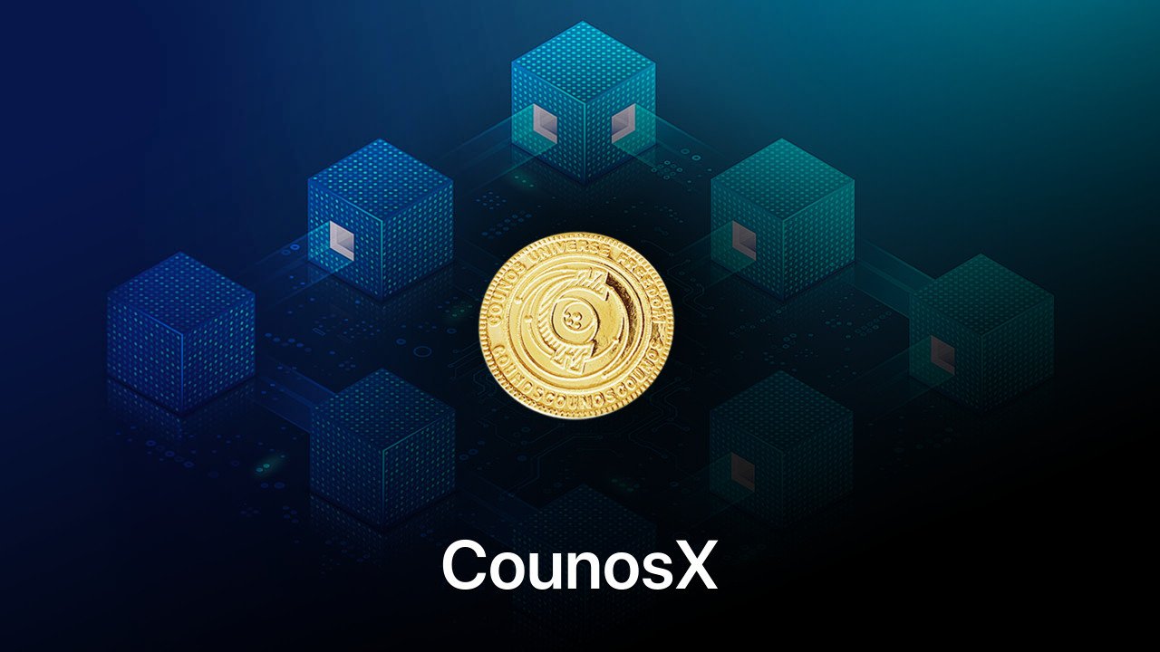 Where to buy CounosX coin