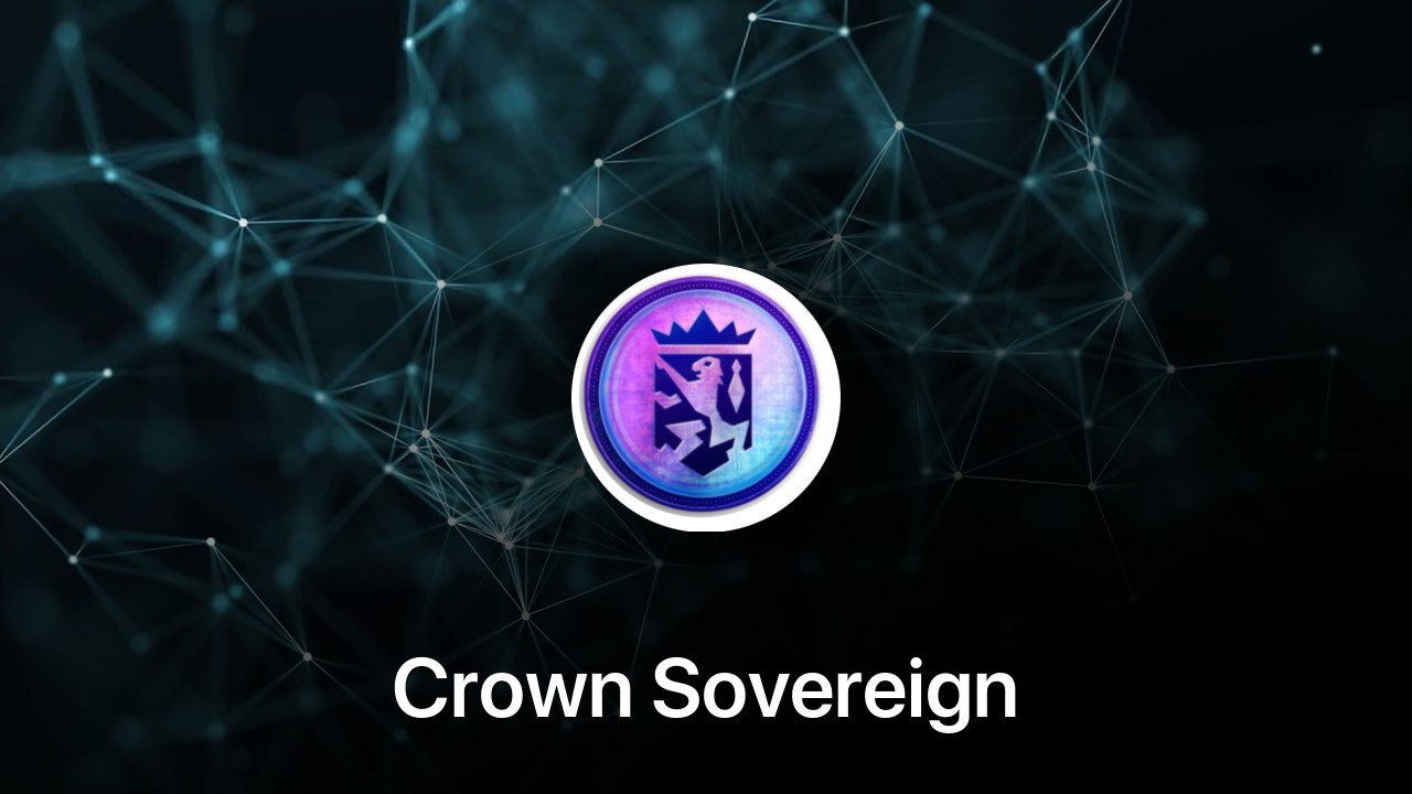 Where to buy Crown Sovereign coin