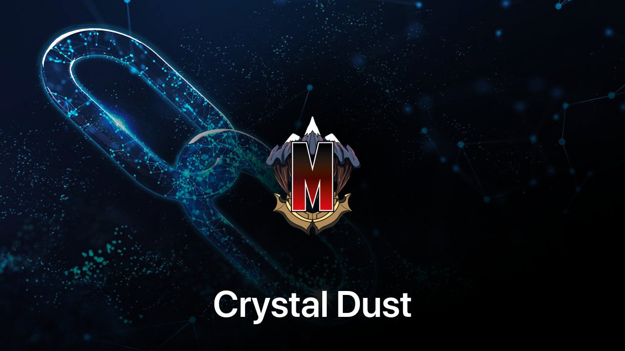 Where to buy Crystal Dust coin
