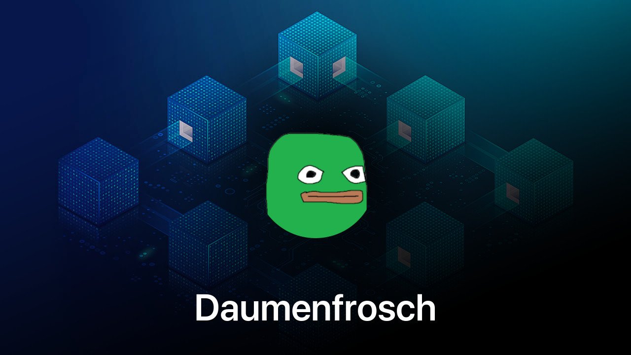 Where to buy Daumenfrosch coin