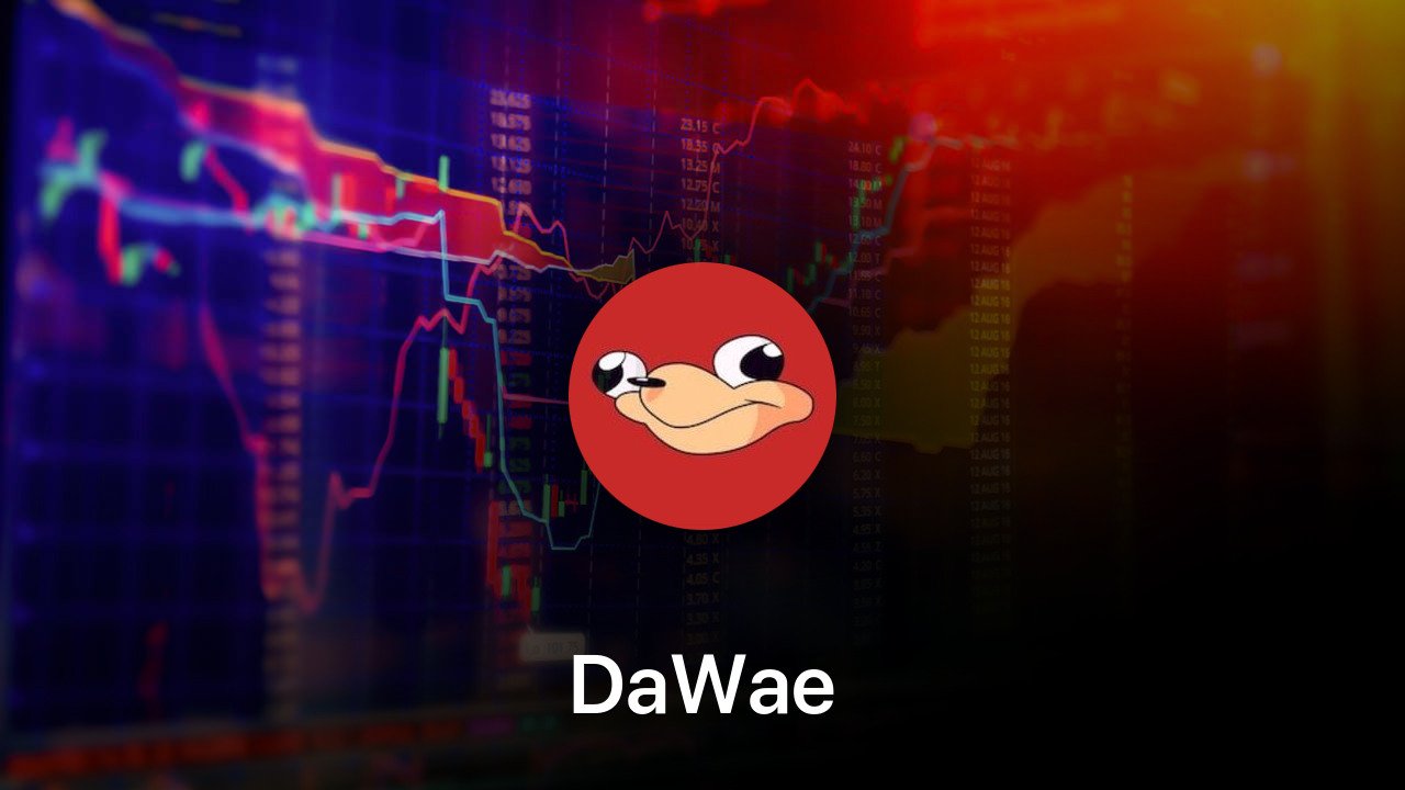 Where to buy DaWae coin