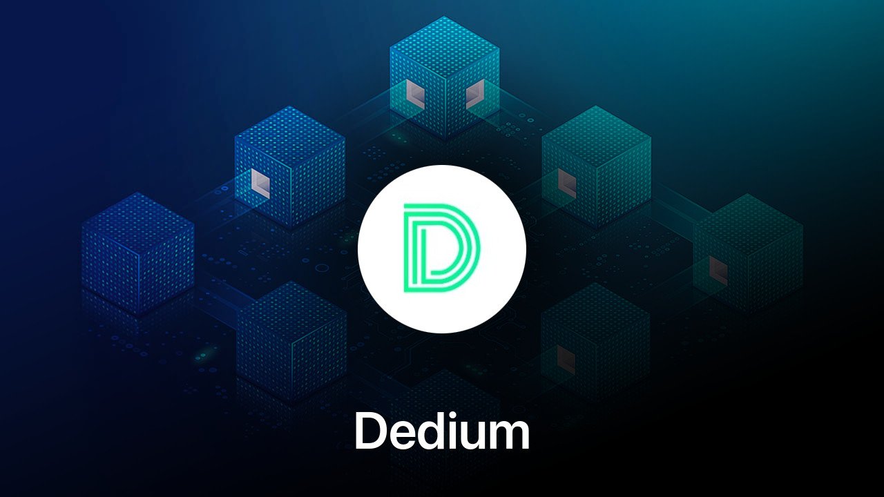 Where to buy Dedium coin