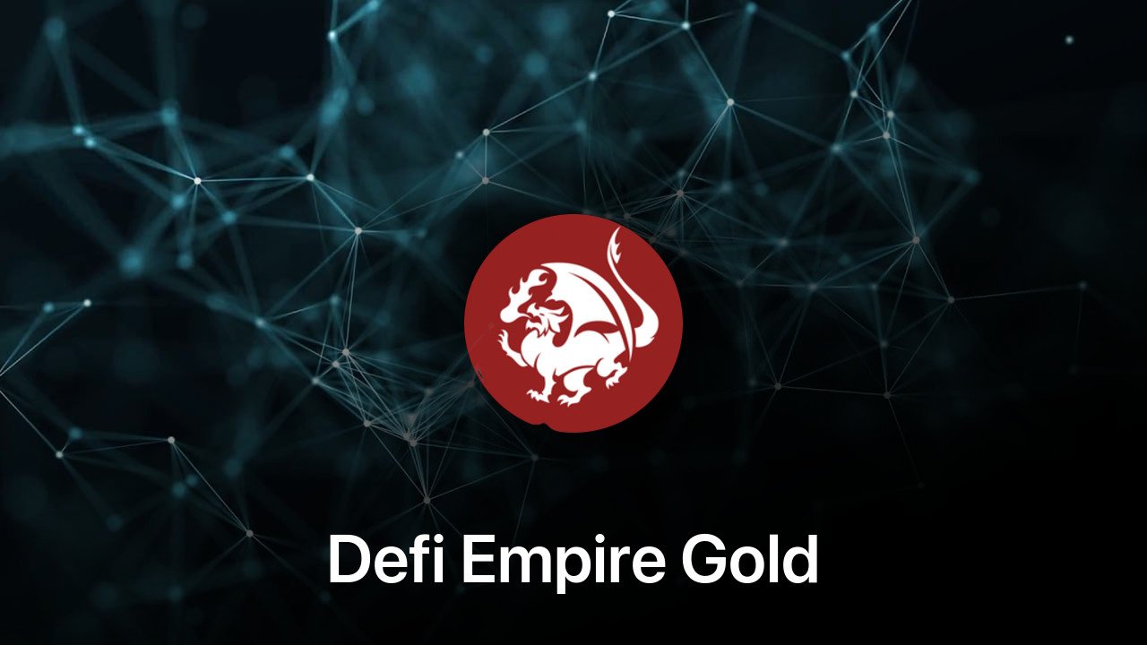 Where to buy Defi Empire Gold coin