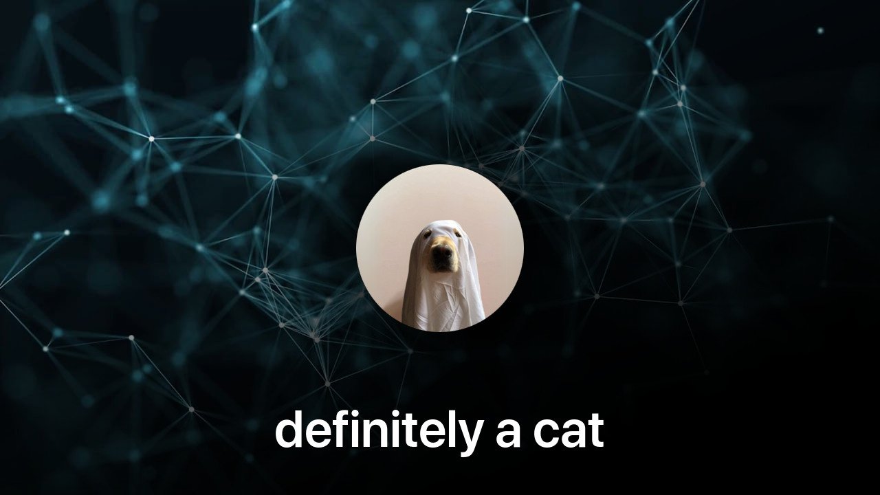 Where to buy definitely a cat coin