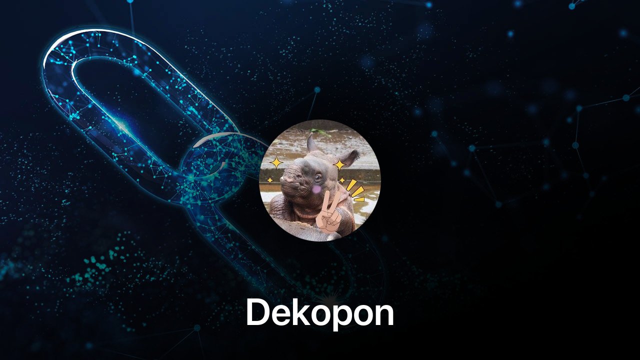 Where to buy Dekopon coin