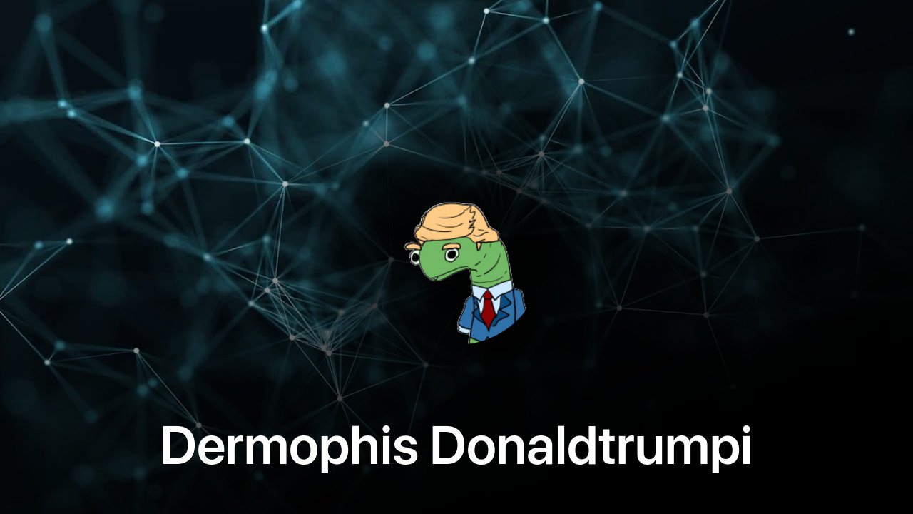 Where to buy Dermophis Donaldtrumpi coin