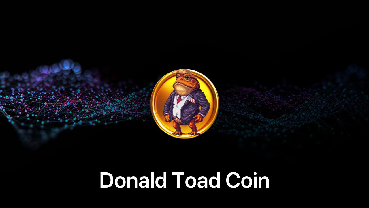 Where to buy Donald Toad Coin coin