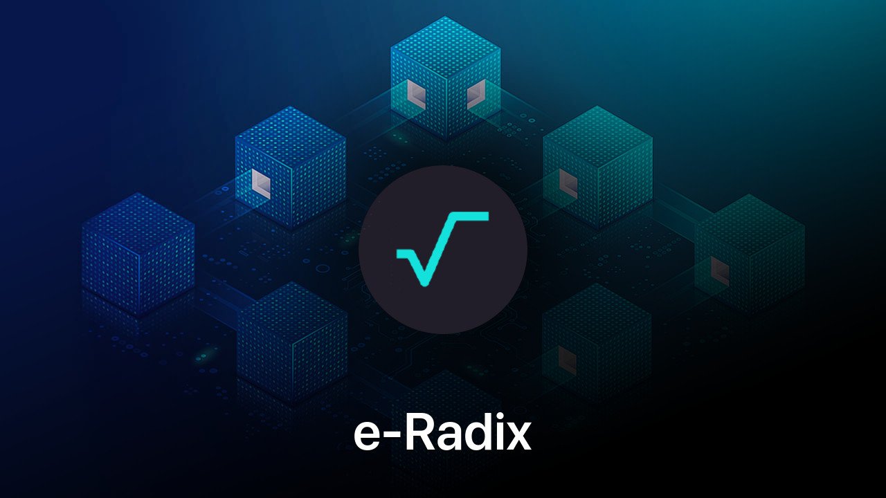 Where to buy e-Radix coin