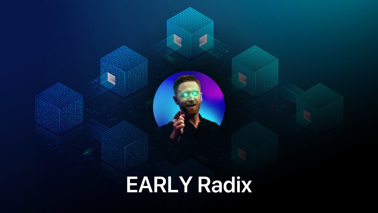 Where to buy EARLY Radix coin