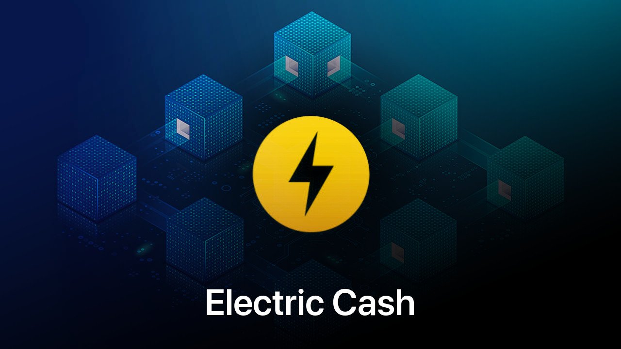 Where to buy Electric Cash coin