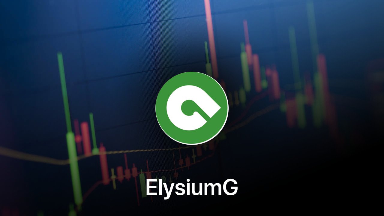 Where to buy ElysiumG coin