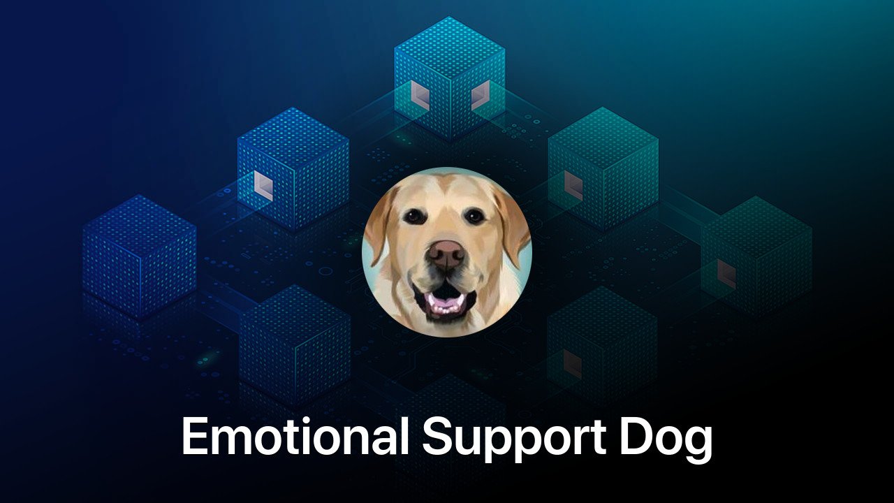 Where to buy Emotional Support Dog coin