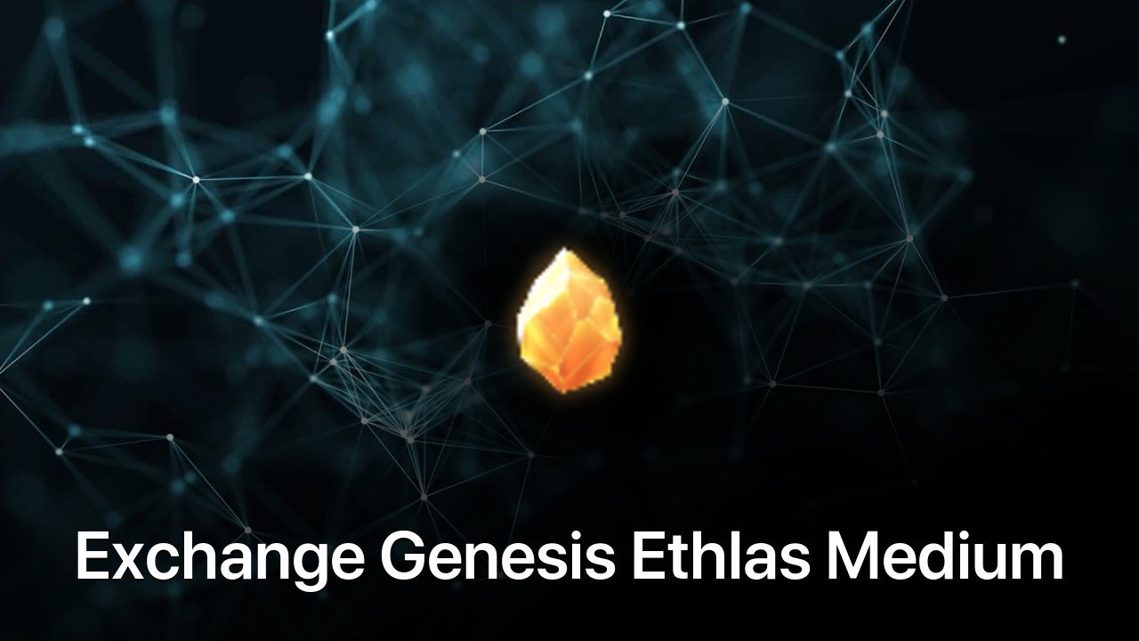 Where to buy Exchange Genesis Ethlas Medium coin