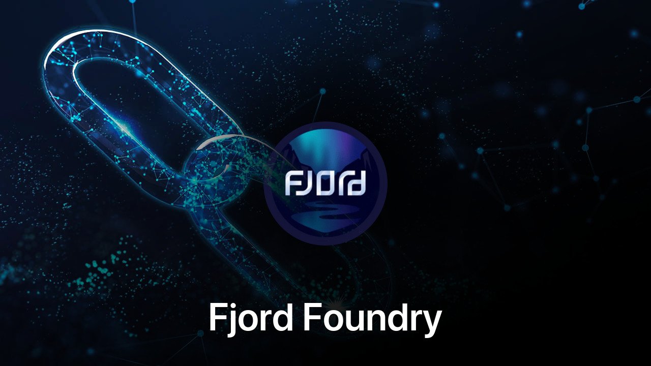 Where to buy Fjord Foundry coin